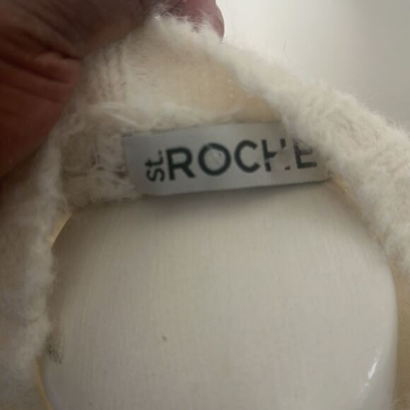 St. Roche Candy Alpaca Sweater-Ivory S - Picture 7 of 9